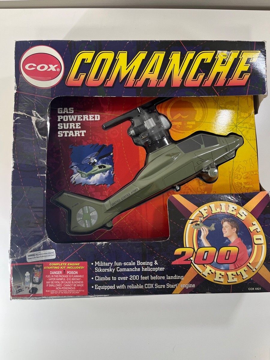 1998 Cox Comanche Model 4421 .049 Engine Powered Free Flight