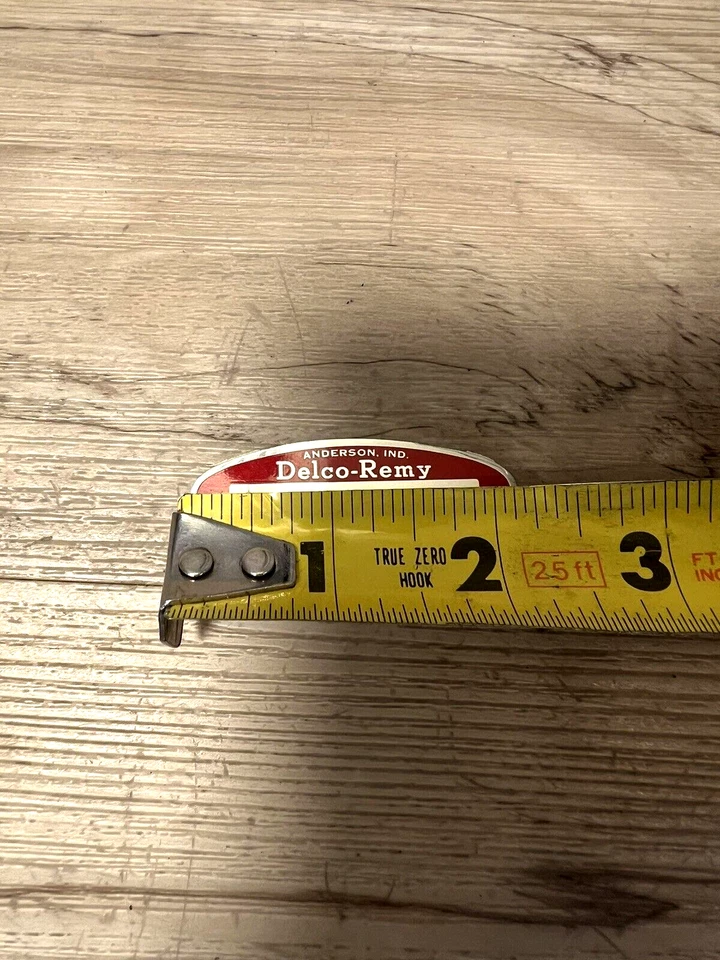 Delco-Remy 12v electrical motor tag starter generator w/adhesive backing - Image 4 of 4