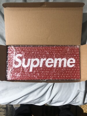 Supreme Large Metal Storage Box Red SS17 SS17A65 Brand New