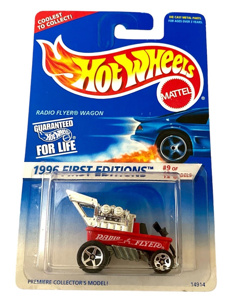 【レアカード】ホットウィール RADIO FLYER WAGON 1996 Hot Wheels First Edition Radio Flyer Wagon 9 Of 12 | eBay
