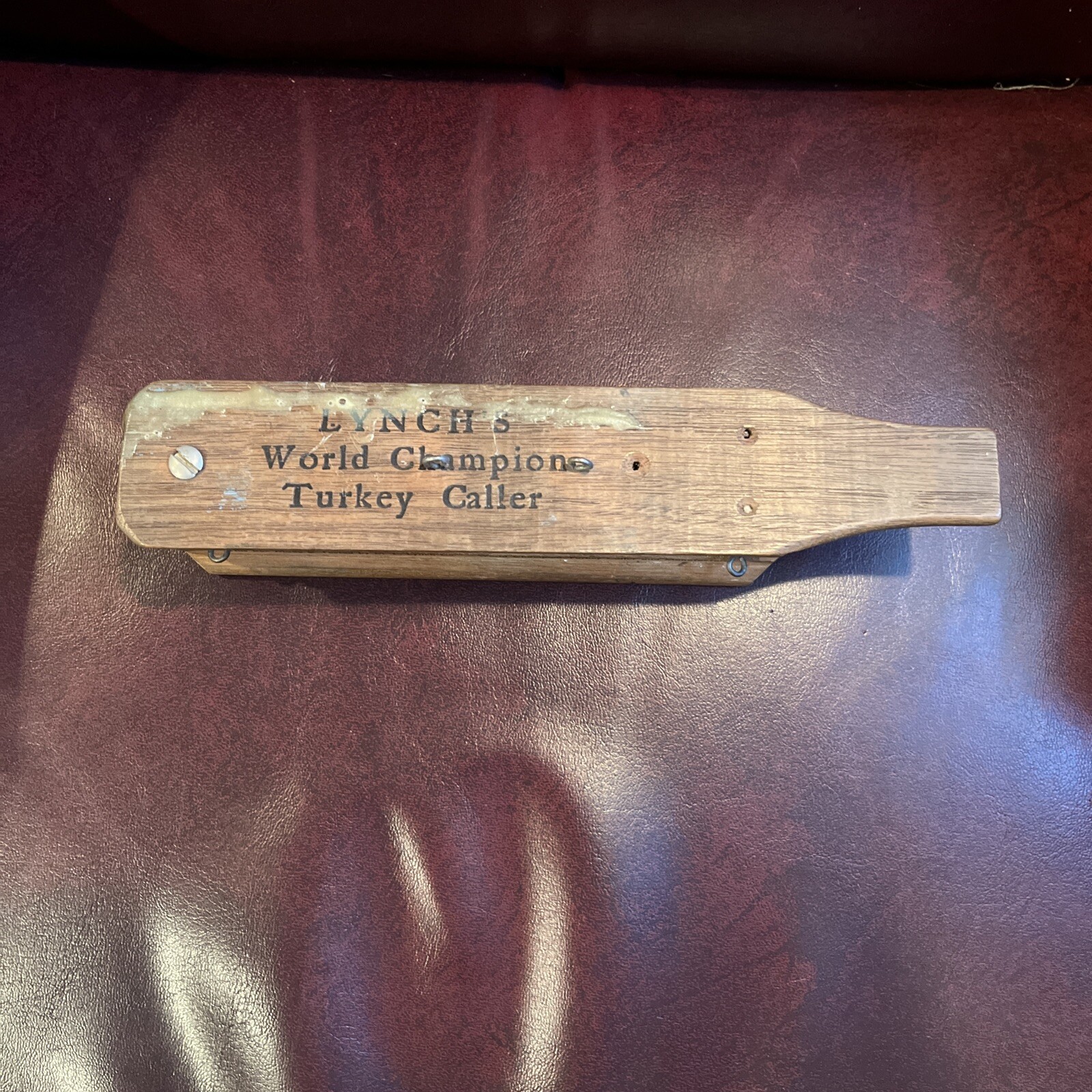 Lynch World Champion Turkey Box Call (model 102 1958) eBay