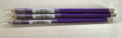 Jordana 7'' Purple Eyeliner Pencil, #46 Purple, NEW Factory Sealed Lot of 3