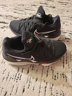 Size 4 - Nike LeBron 17 Low Black 2020