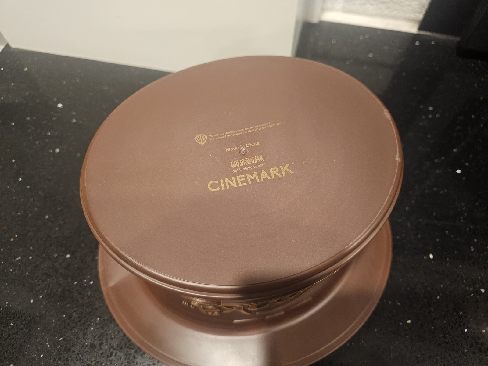 Wonka Popcorn Bucket Hat Exclusive Cinemark NEW 2023 Chalamet สำนักงานสิทธิประโยชน์
