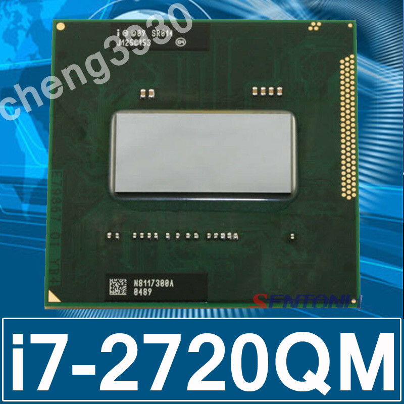 Intel Core i7-2720QM 2.2GHz G2 Socket Mobile CPU Processor 675901058346 ...