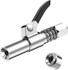 Grease Coupler Grease Fittings Quick Lock and Release Lube Heavy Grease Nozzl...