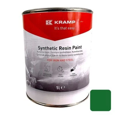 KRAMP Vernice colore verde per attrezzature Celli - 1 Litro