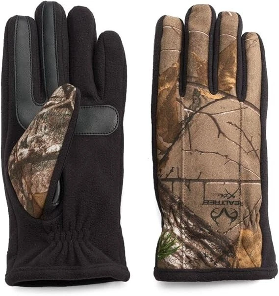 Isotoner Mens Gloves Active Thermaflex Smartouch Tech Camouflage XL - Image 2 of 3