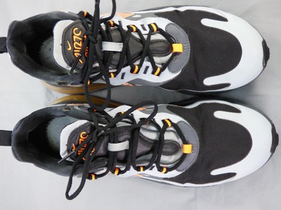 Nike Air Max 270 reaccionar Entrenadores Gris Naranja Swoosh CD2049-006 UE  41 EE. UU. 8 Reino Unido 7 | eBay