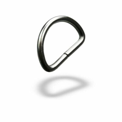 D-Ringe Halbrund Ring Halbrunde D-Ring Gurtbandring Metallring Messing