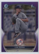 2023 Bowman Chrome Prospects Purple Refractor 56/250 Luis Serna #BCP-168 12dh