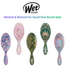 Wet Brush Original Detangler Hair Brush Kit Wicked & Wicked For Good Designs