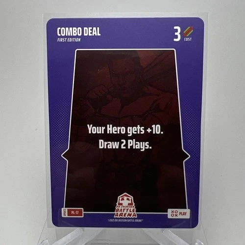 Bo Jackson Battle Arena Update - Play Card - COMBO DEAL #PL-17 SSP / Quick Ship