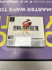 Final Fantasy VIII Platinum (Sony PlayStation, 2000) with manual