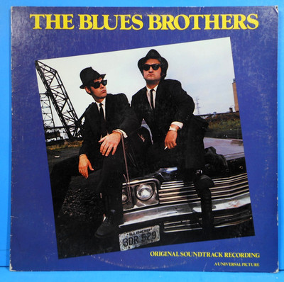 THE BLUES BROTHERS SOUNDTRACK RECORDING LP 1980 GREAT CONDITION! VG+/VG!!A