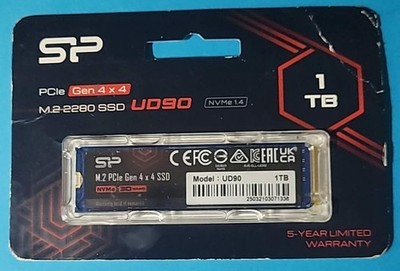 Silicon Power UD90 1TB M.2 2280 NVMe PCIe Gen 4x4 SSD 5000MB/s NEW Sealed