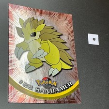 #28 Sandamer HOLO Pokemon Karte Topps 1999 TVAnimationEdition Vintage Pokémon