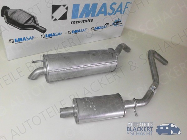 Imasaf Auspuffset Ab Kat/Dpf für Fiat Bravo 1.9 D Multijet 2007-2014 | MSD + ESD-image