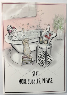 NIQUEA.D- Birthday- Bubble Bath- Glitter, Gems- SRP 6.95- By Creators of Papyrus