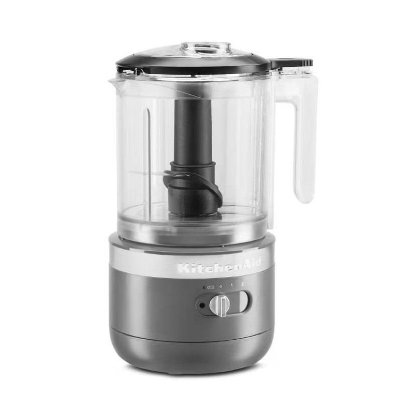 Cordless 5 Cup Food Chopper - Matte Charcoal Grey