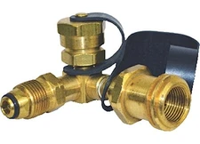 Heat Star     Enerco F173753 90 Degree Stay Flow Adapter Clamshell