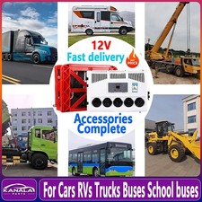 12V 12000 BTU Split Type Air Conditioner For Cars RVs Trucks Buses School buses