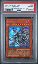 2003 Yu-Gi-Oh! Yamata Dragon Legacy of Darkness LOD 1st Edition Ultra Rare PSA 8
