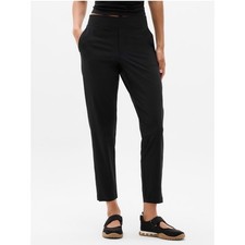 Athleta Brooklyn Mid Rise Ankle Pant / Black 198671-Women's Size 0/P-Athleisure