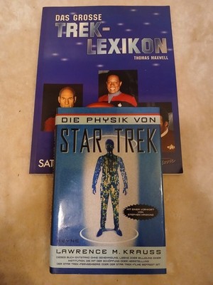 Die Physik von STAR TREK. Krauss. Buch + TREK Lexikon. Maxwell.