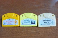 3 Leap Frog Baby Little Touch Library Game Cartridges Lot Of 3