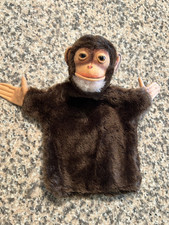 Vintage Steiff Chimpanzee/Monkey Hand Puppet w/o Tag