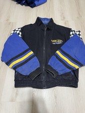 Men s Size XL Vintage GM Motorsports Racing Jacket - Blue