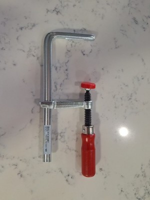 Bessey GTR16B6 6-5/16'' Bar Clamp, Wood Handle And 2-5/16'' Throat Depth