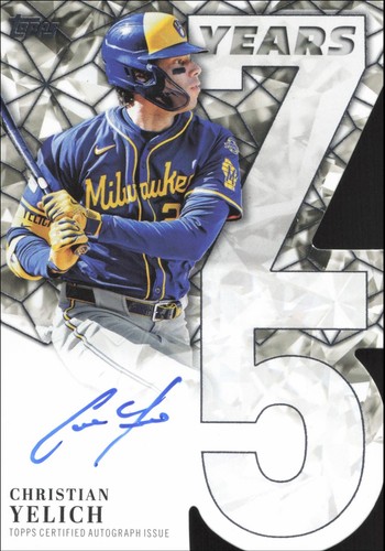 2026 Topps Series 1 Christian Yelich Stars of the MLB Numbered 6 