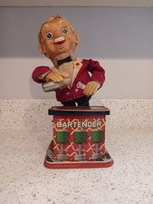 Battery operated bartender toy