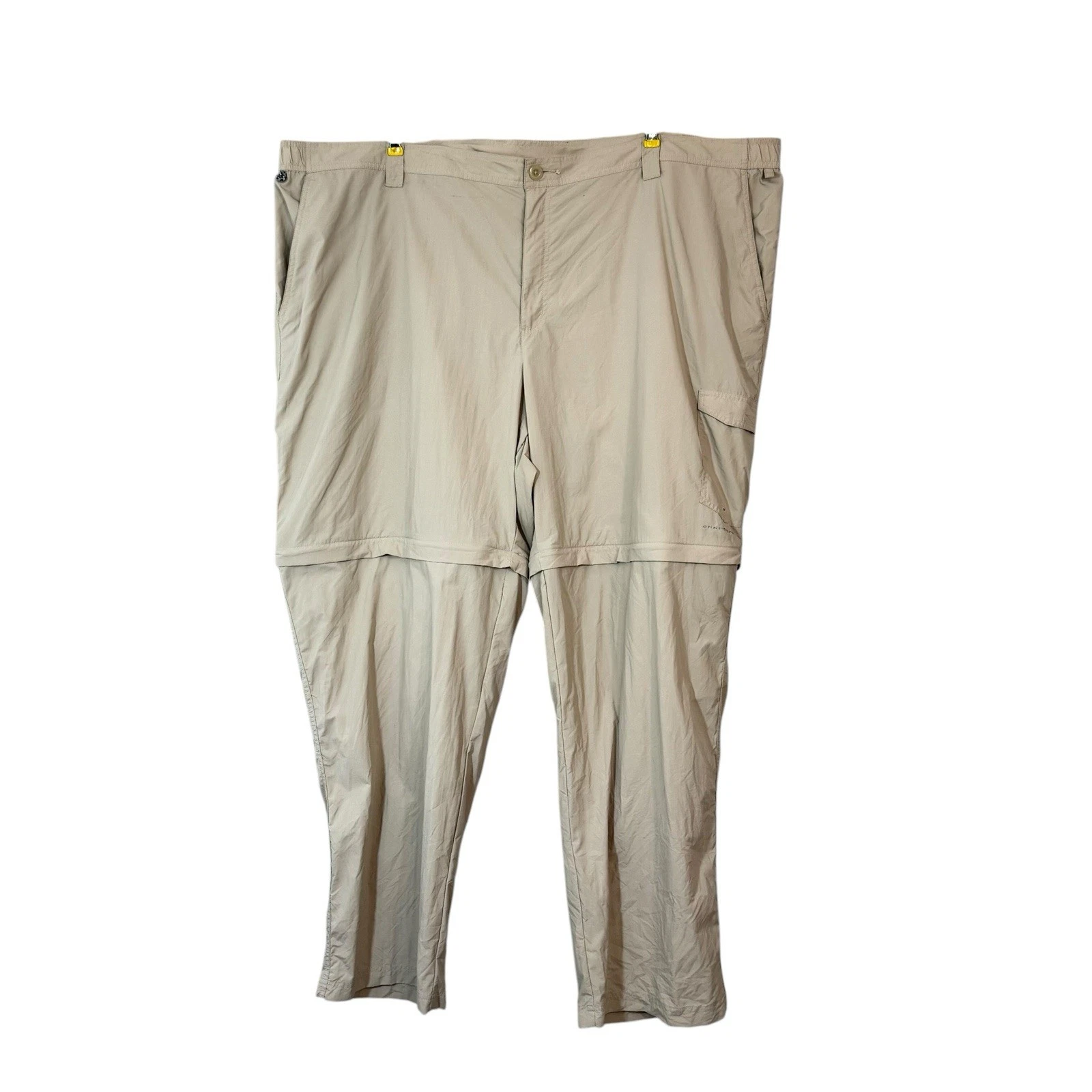 COLUMBIA PFG Blood and Guts III Convertible Fishing Hike Pants Rip Stop 54/32