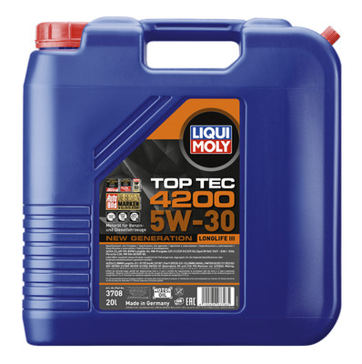 5W-30 Liqui Moly 3708 Top Tec 4200 New Generation Longlife III 20L Motorenöl
