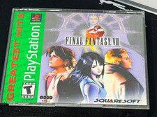 Final Fantasy VIII PS1 1999 Squaresoft 4 Discs Manual NTSC-U/C T RPG