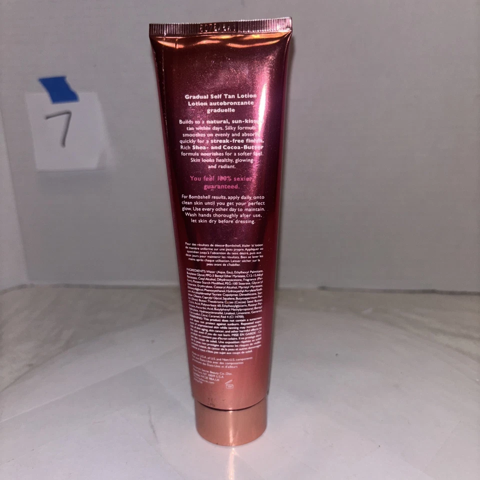 ¡NUEVO! Victoria's Secret Bombshell Body Perfect Bronceado Gradual Autobronceado Loción 5oz Foto 2 de 2