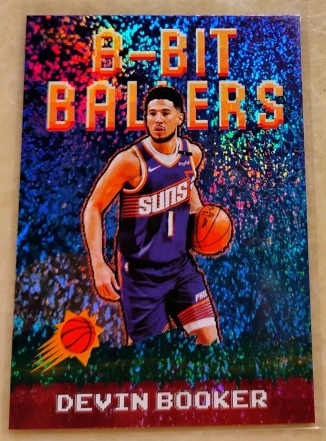 Devin Booker 8 Bit Ballers Holofoil 8B-3 Phoenix Suns 2025-26 Topps Flagship