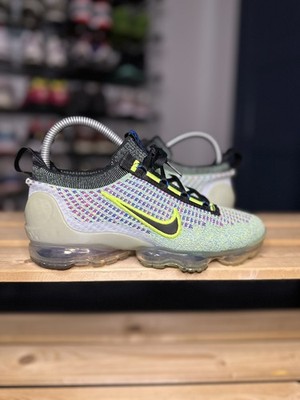 Größe 3,5 - Nike Air Vapormax 2021 Flyknit Volt Photo Blue DX3367-700