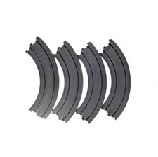 Aurora AFX Slot Car Track 9" R Curve 1/4 Circle 503349 4 Pieces