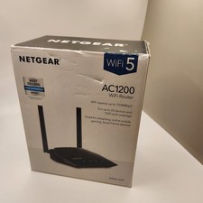 NETGEAR Ac1200 Dual Band WiFi Router Model R6120