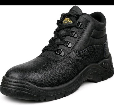 Iron Mountain Unisex Leder Sicherheitsstiefel S3 SRC Stahlkappe Zwischensohle 12UK