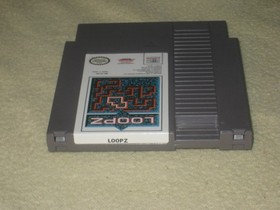 Loopz Complete in Box for NES .Authentic. Nintendo. Near MINT. Cleaned/Tested.