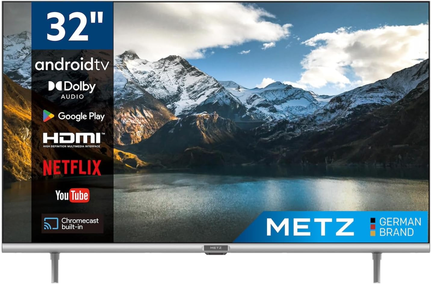 Smart TV, Serie MTC6110, 32" (81 cm), HD LED, Wi-Fi, Android TV, HDMI,ARC, USB, 