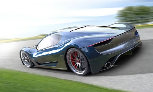 1:12 Maserati Race Car 24Custom Built HyperCar SuperCar18Carousel Concept Model - Picture 8 of 11
