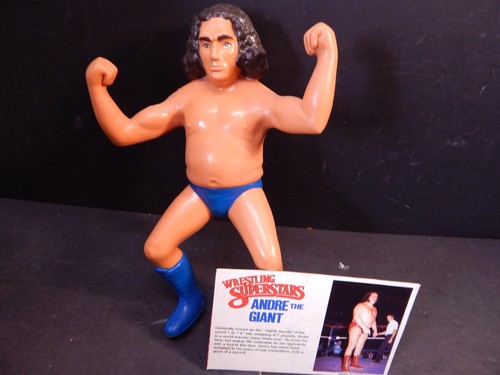 Vintage WWF LJN Rubber Wrestler Figure Wrestling w...