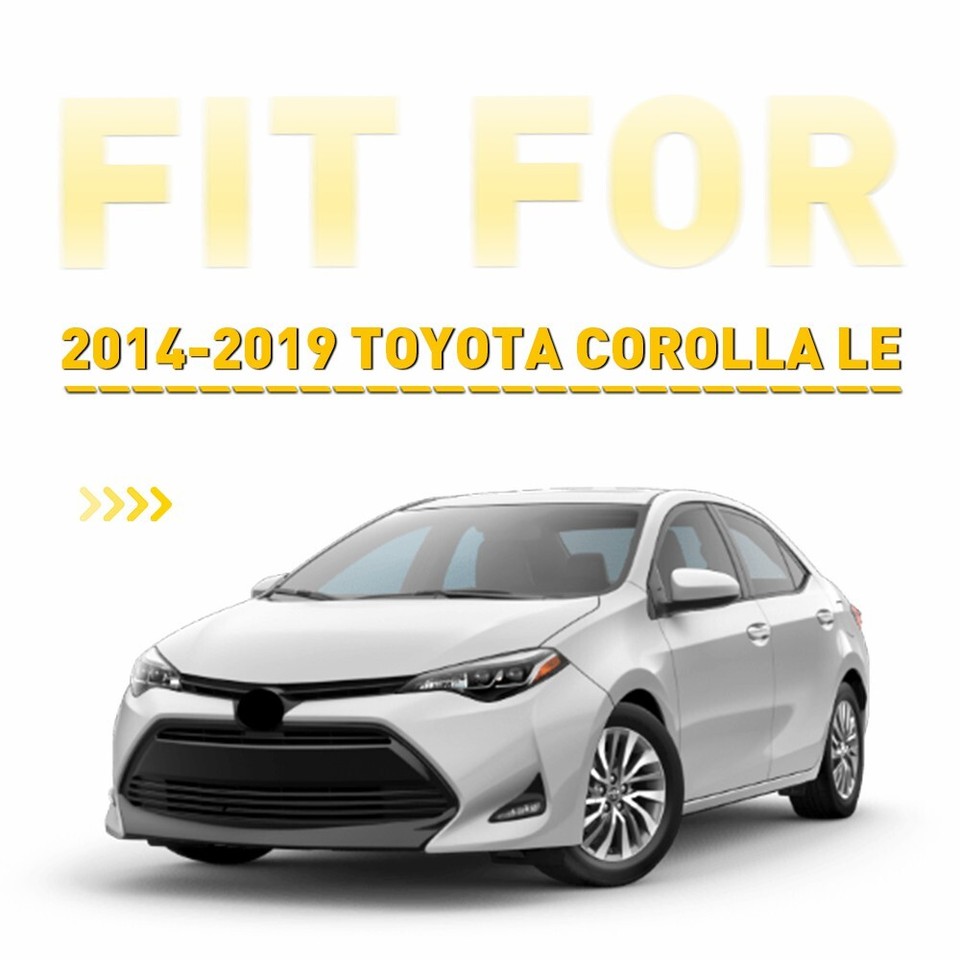 Front Pair Windshield Wiper Cowl Cover For Toyota For Corolla LE 2014