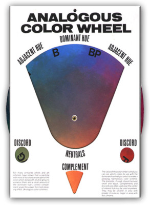 Color Wheel Hal Reed ANALOGOUS COLOR WHEEL ARTIST Art PAINT WHEEL New 